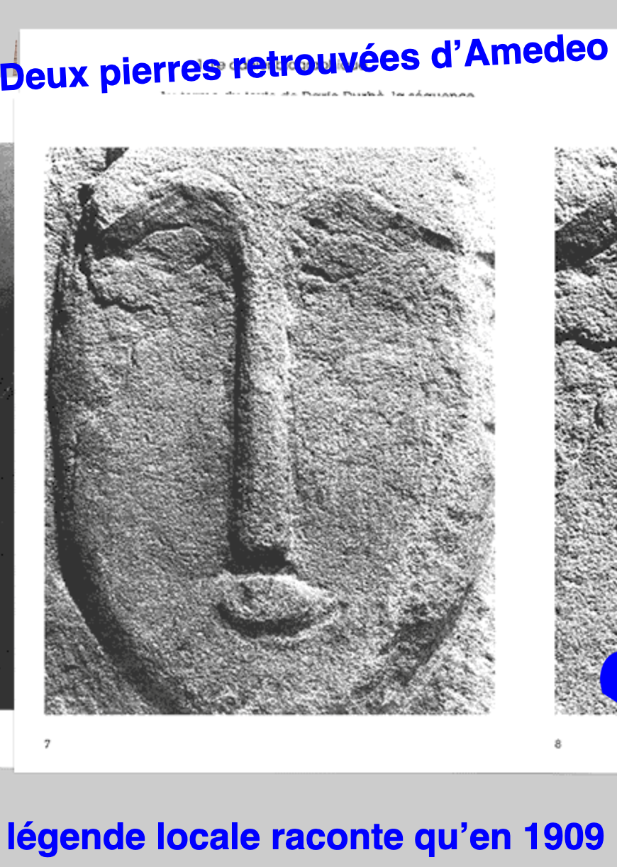  - LANCEMENT de (D) deux pierres retrouvées d’Amedeo Modigliani !